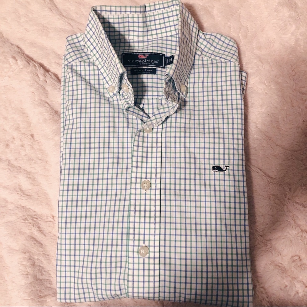 Men’s Vineyard Vines Button Down Whale Shirt